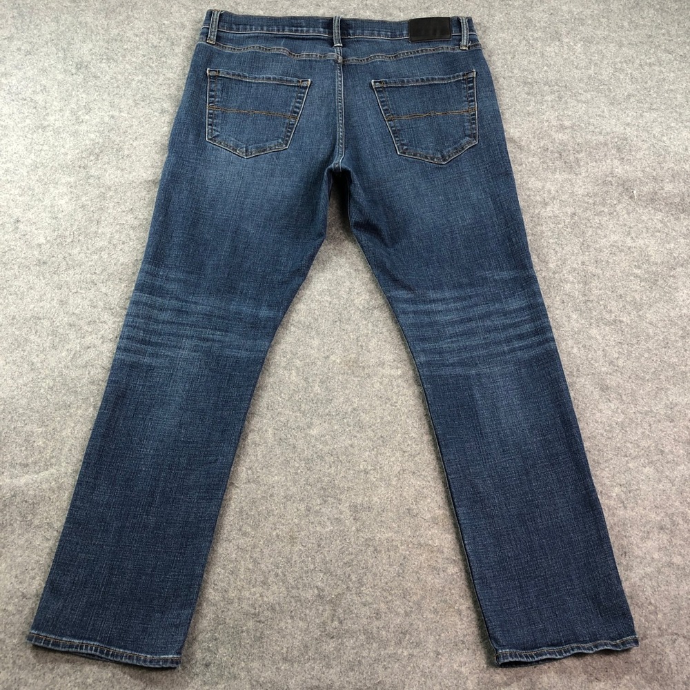 Lucky Brand 410 Mens Jeans 36x32 (fits 38x31) Blue Athletic Slim Medium Wash - Picture 2 of 16